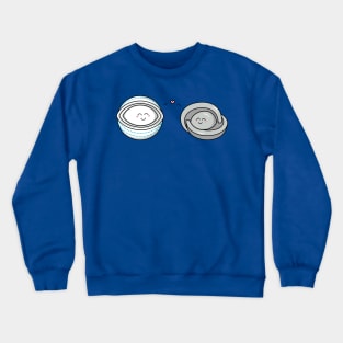 Cute Kawaii Timeless Mothership and Lifeboat Crewneck Sweatshirt